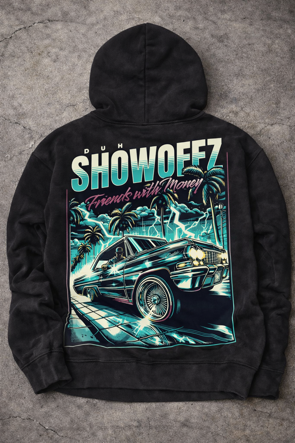 FWM X Duh Showoffz "MOney from 88" Hoodie