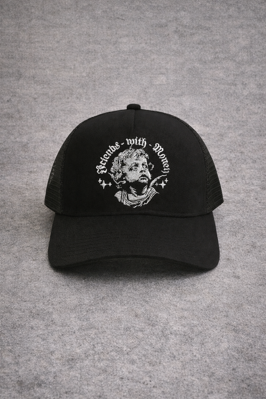 Friends With Money Cherub Trucker — Black